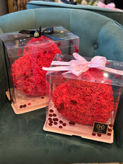 Artificial Heart Rose