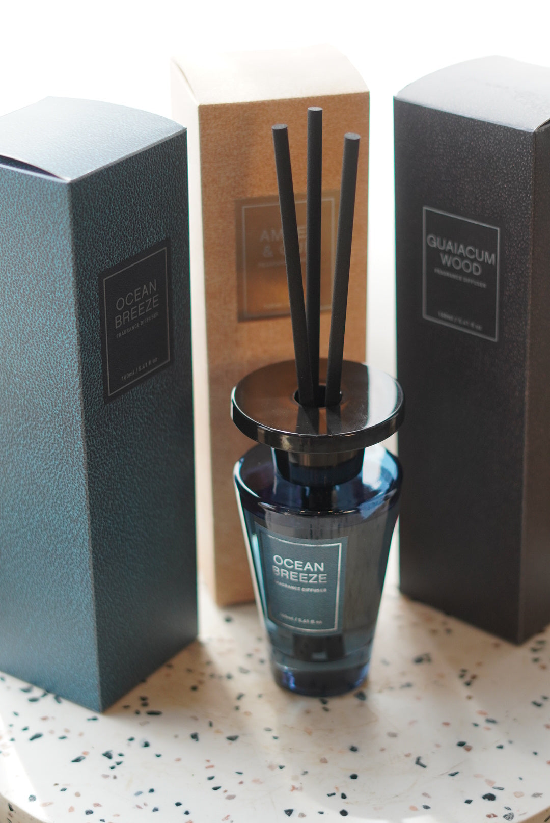 Ocean breeze / Guaiacum wood / Amber & Oud