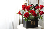 12 Roses-Basket of Love