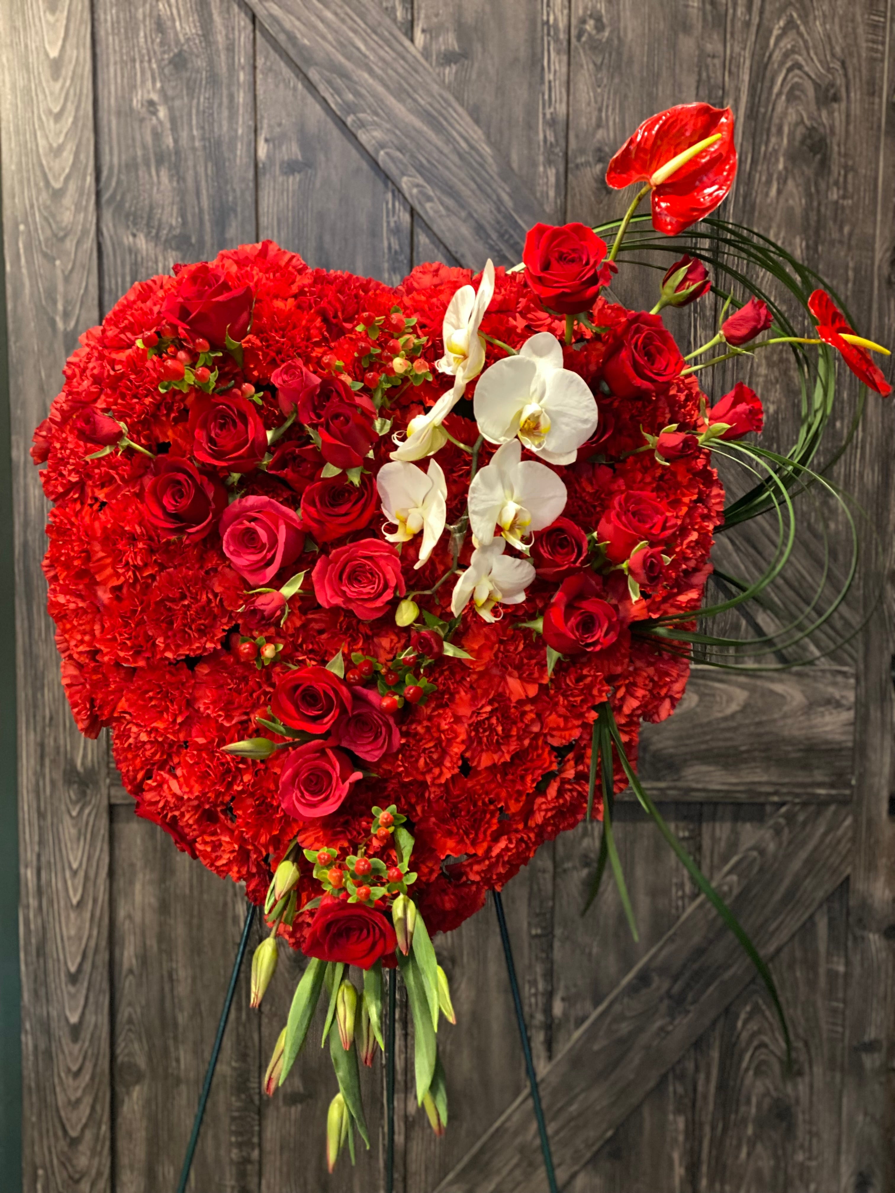 Funeral Heart Wreath