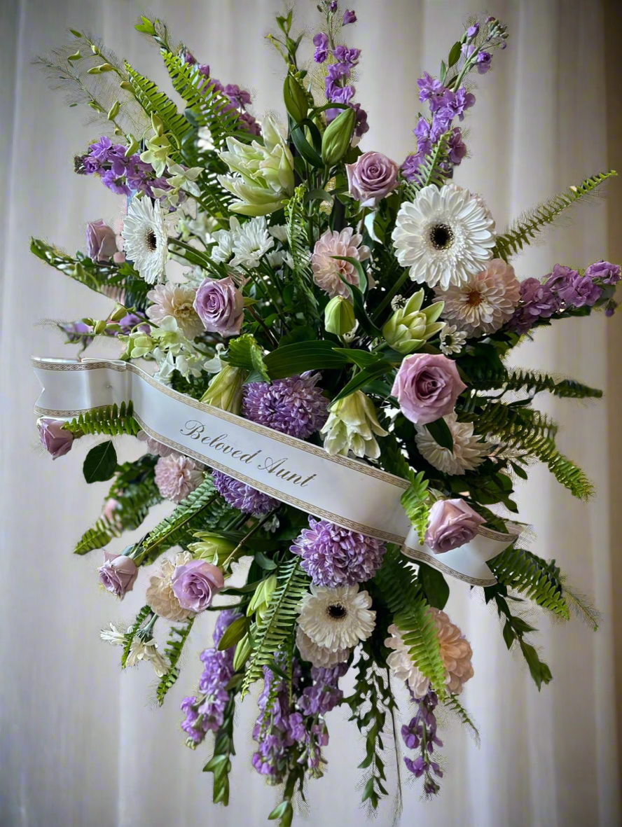 Funeral Flowers Standing Spray