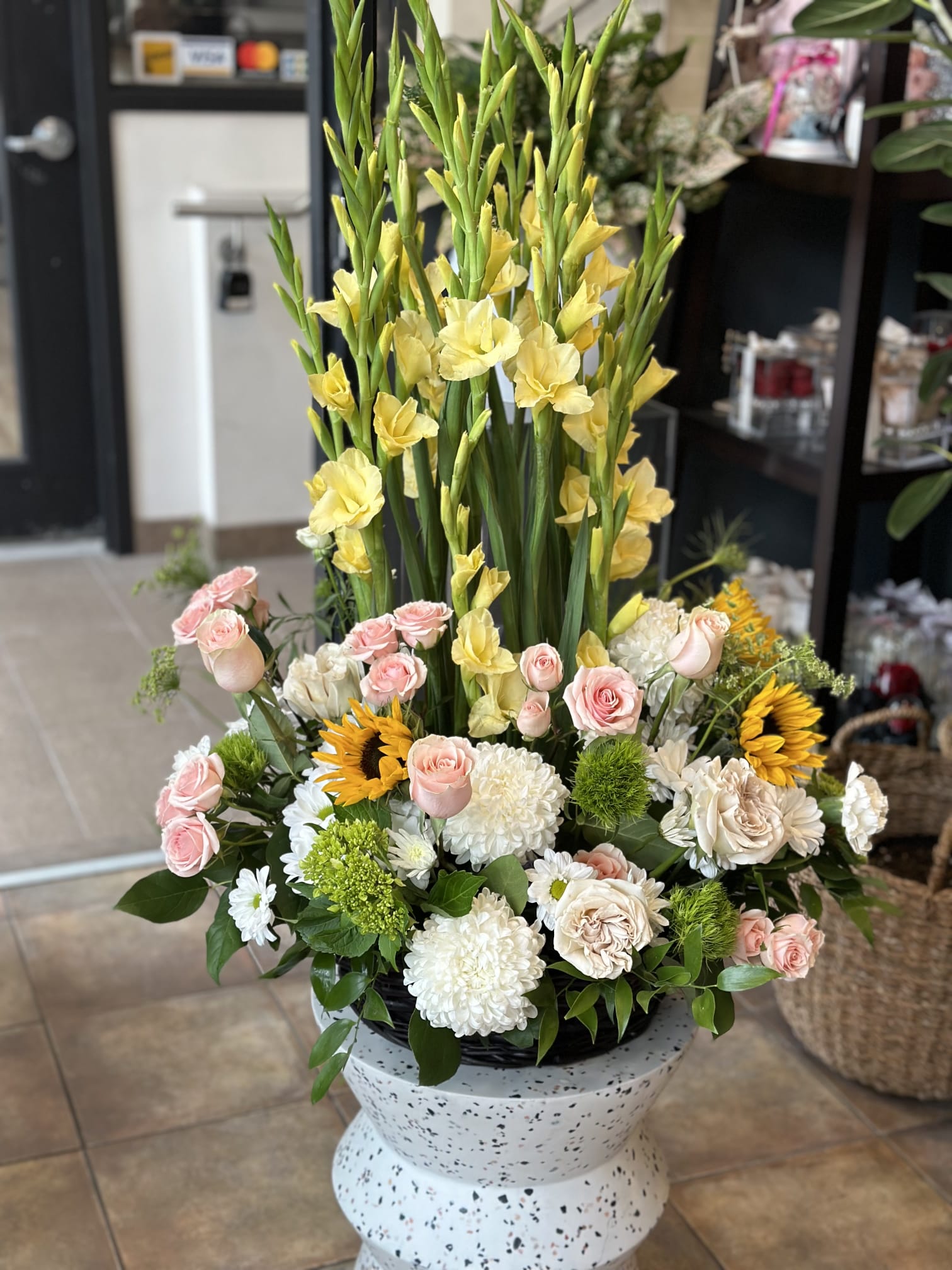 Sympathy Flower Planter