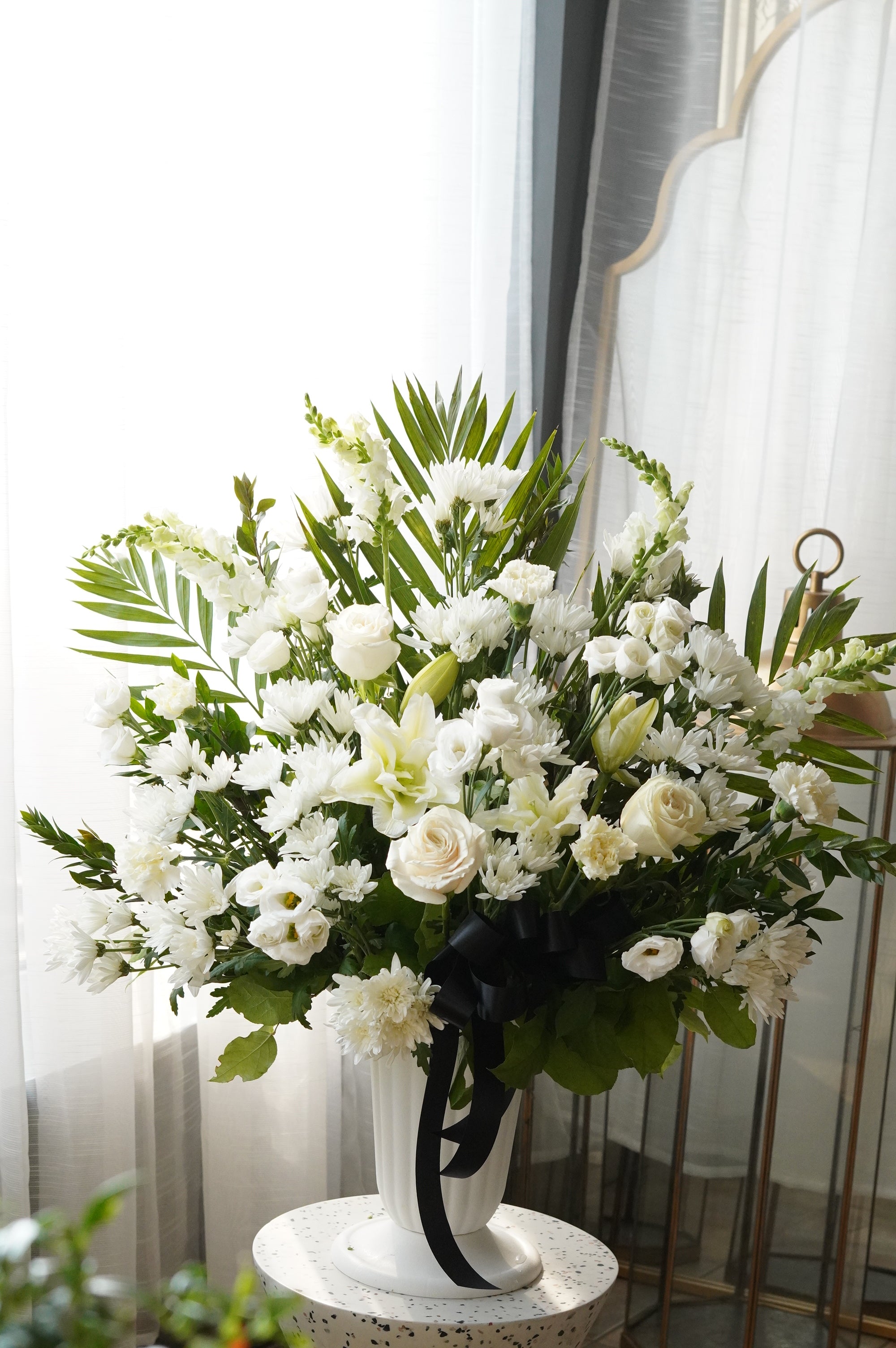 Funeral and Sympathy Flowers Pot