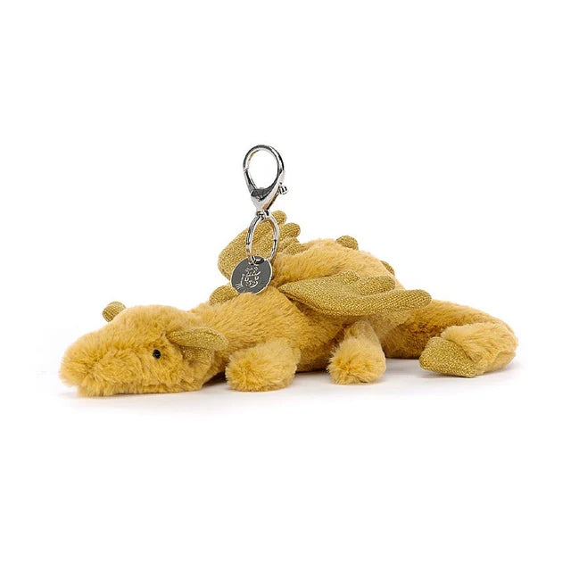Golden Dragon Bag Charm Jellycat | Flower Delivery Toronto