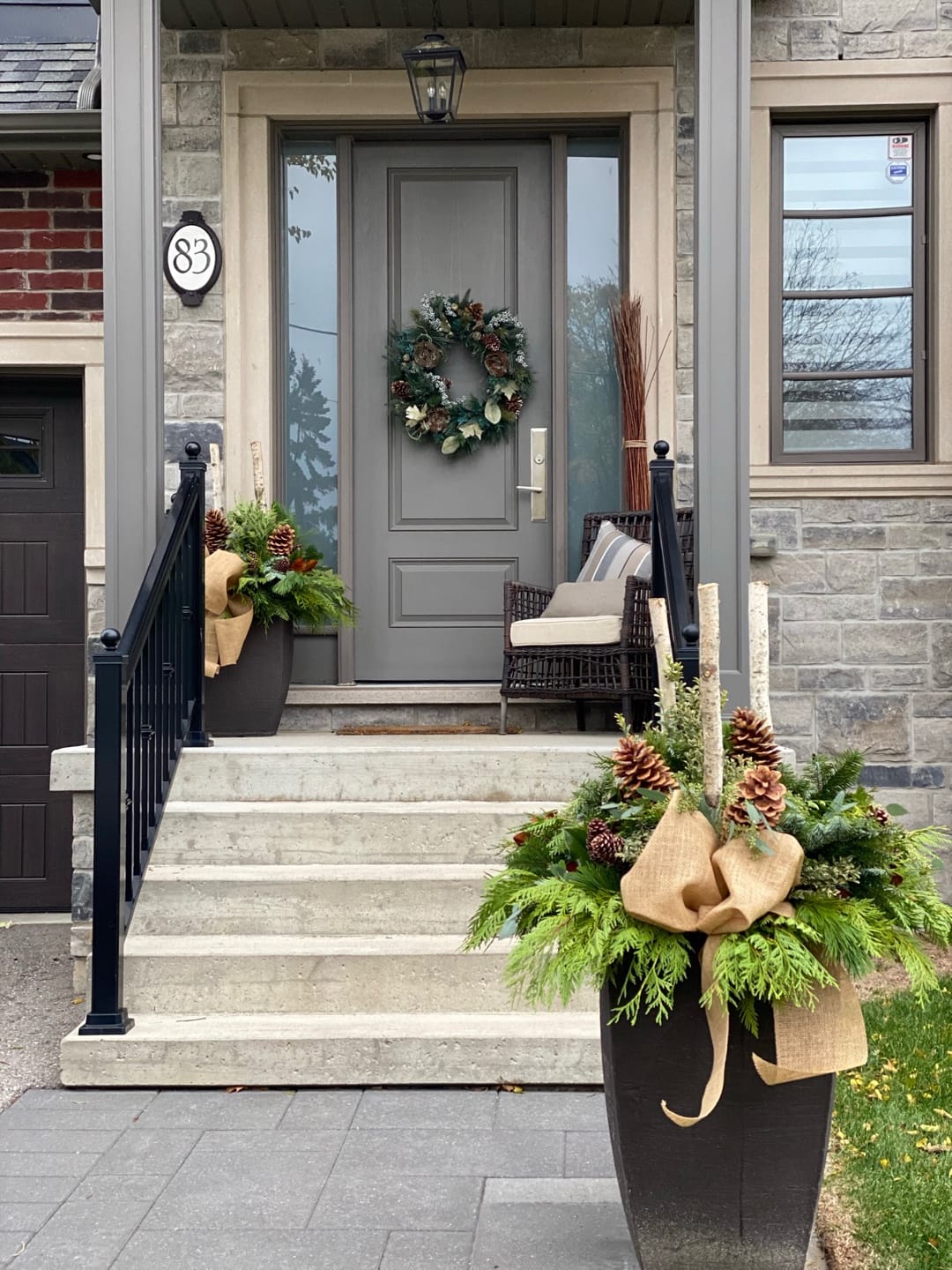 Spruce Conifer Pot Flower Delivery Toronto Same Day Delivery Moon