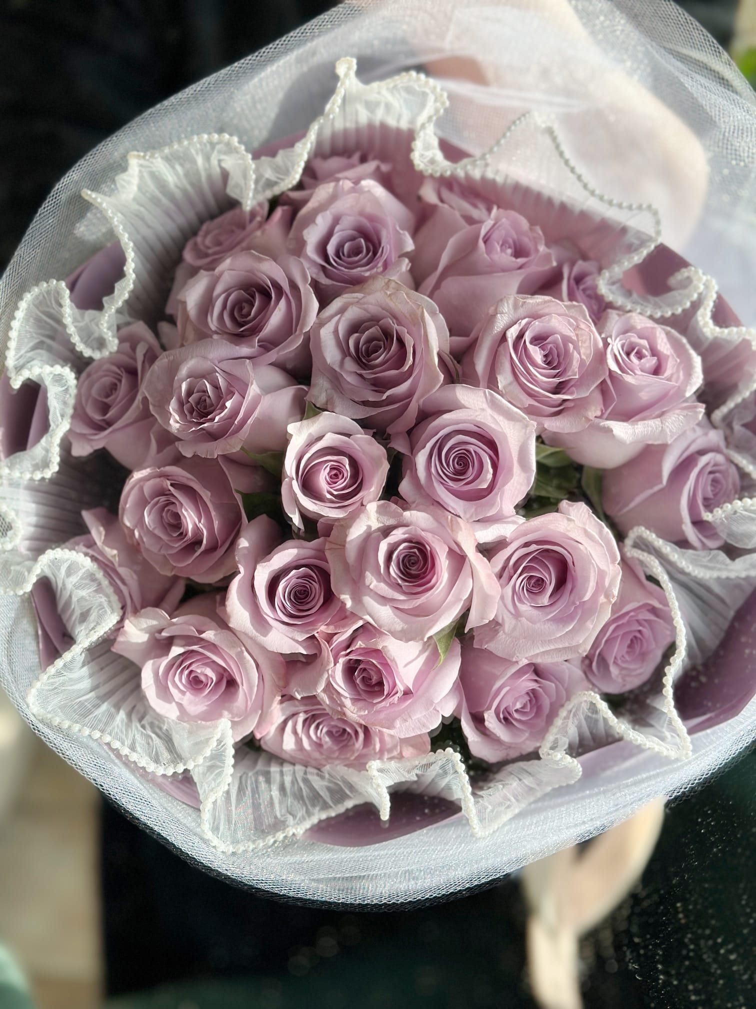 Lavender Rose Bouquet Flower Delivery Toronto Same Day Delivery Moon s Flowers Florist Same Day Flower Delivery Toronto GTA Oakville