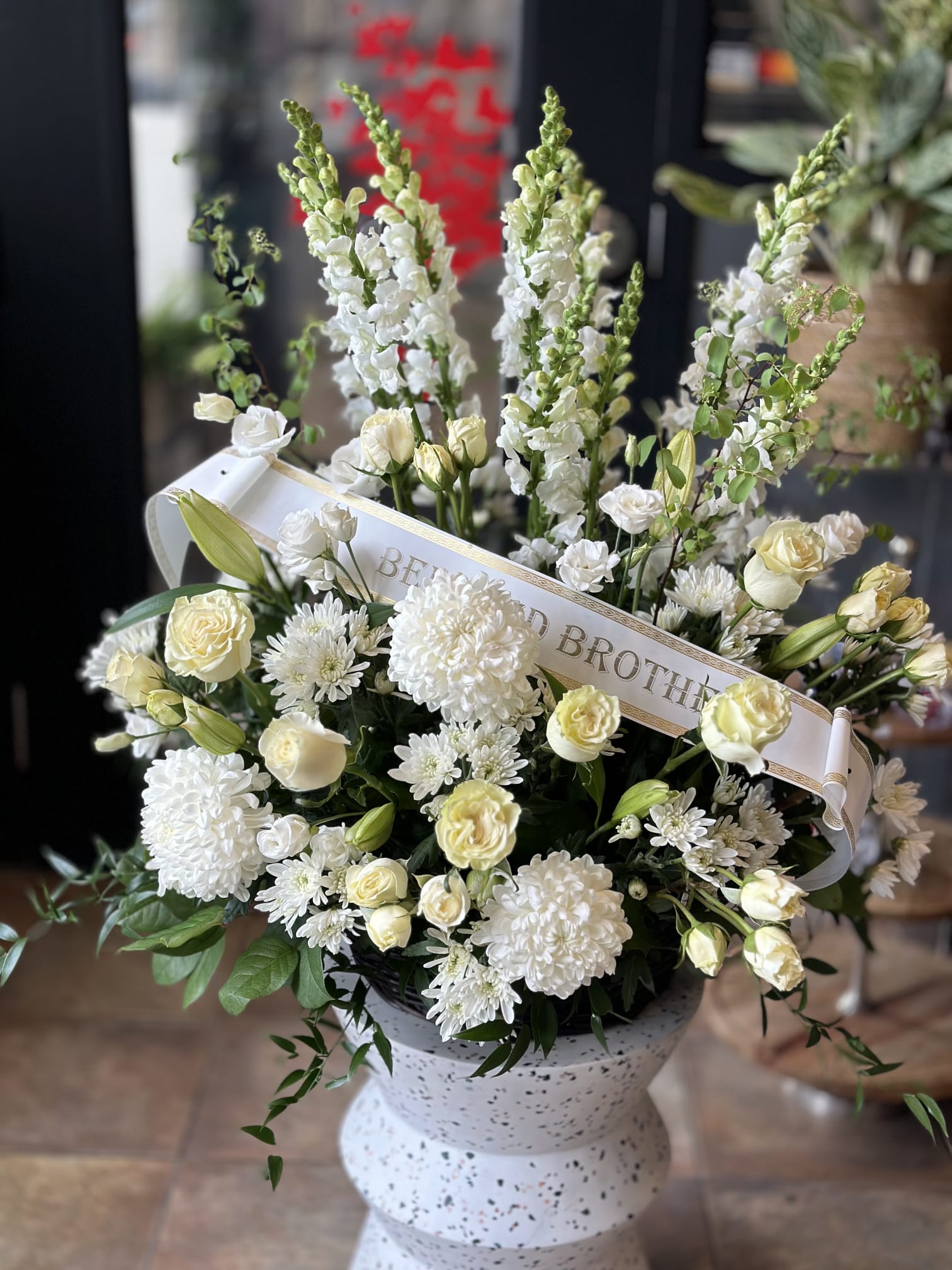 Sympathy & Condolences Large Flower Pot