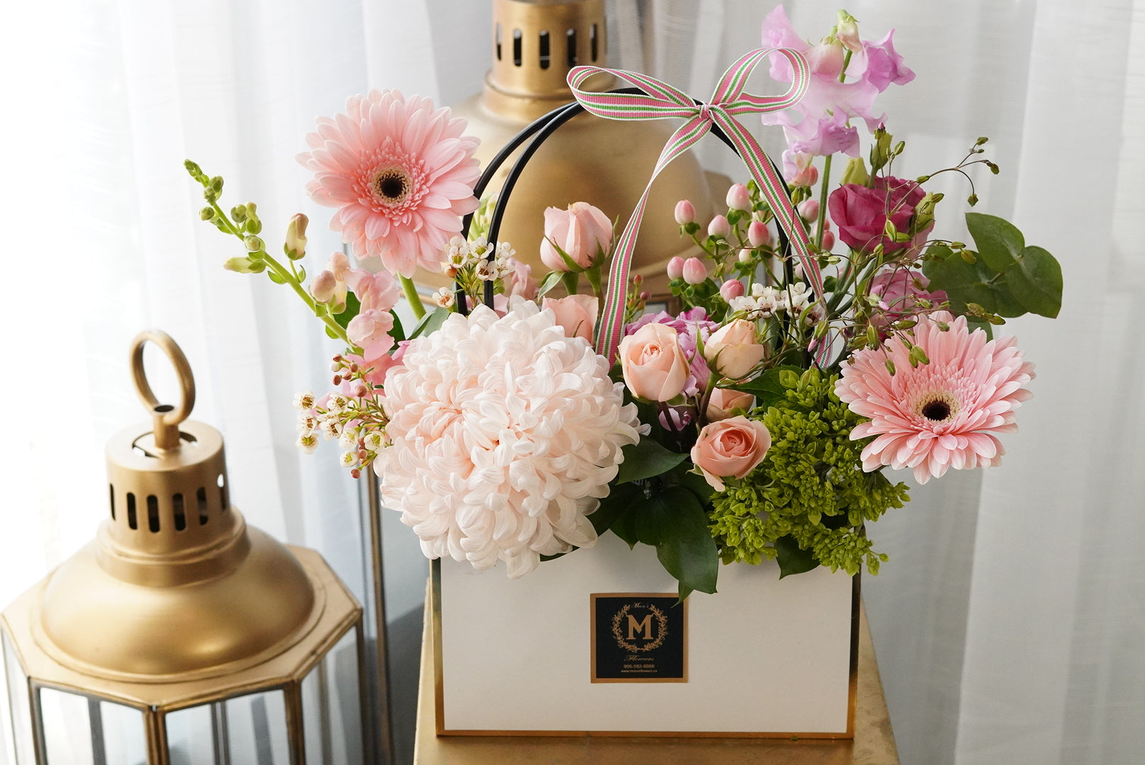 Gift Basket of Love | Flower Delivery Toronto | Flower Shop
