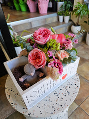 Rose Flower Gift Box ( Jellycat NOT included )