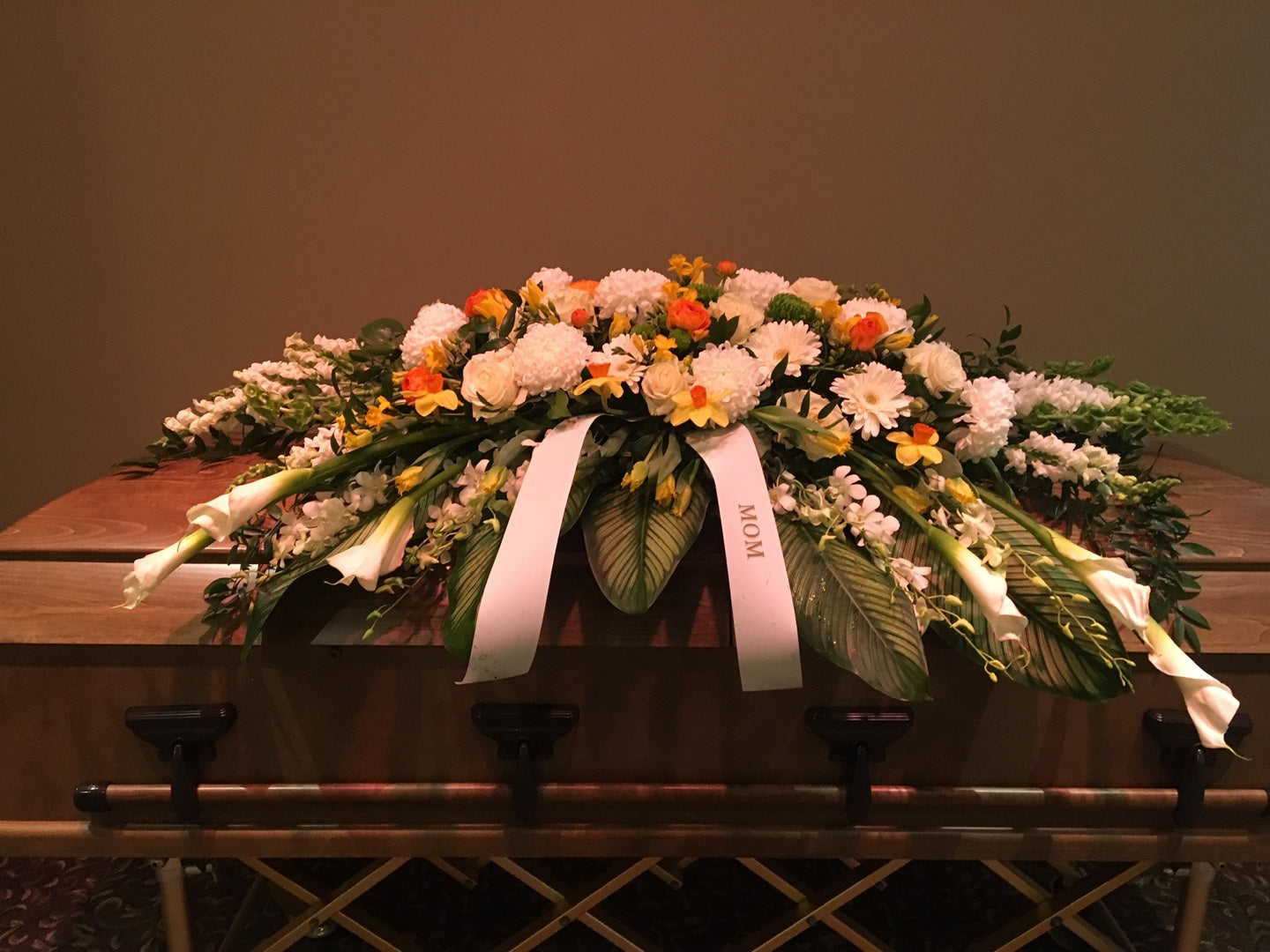 Funeral & Condolences Casket Spray