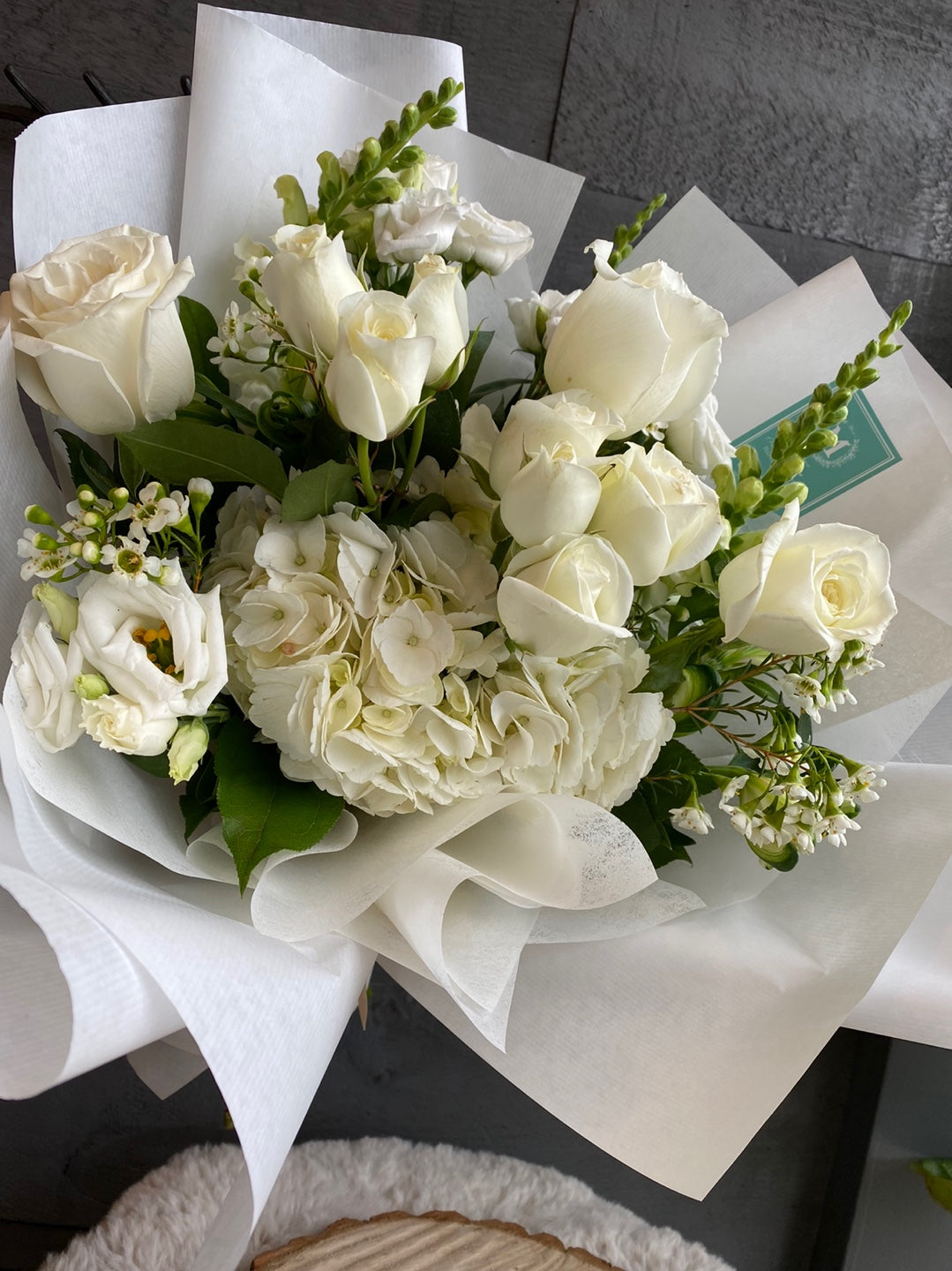 White Angel Flower Delivery Toronto Same Day Delivery Moon s