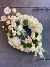 Funeral & Condolences Flowers Wreath