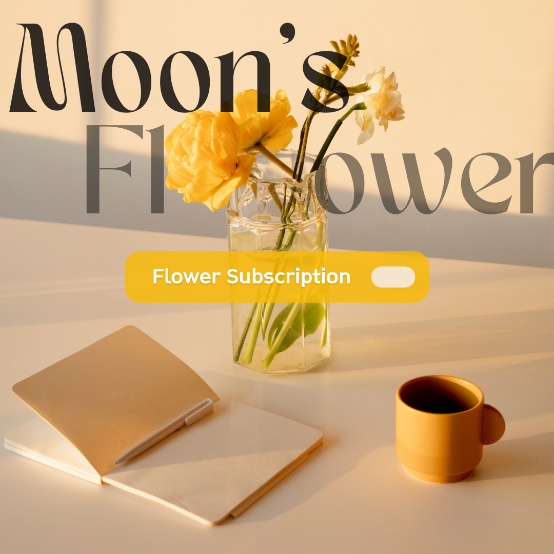 Moon’s Flowers Weekly Flower Subscription