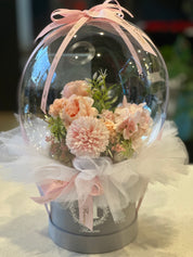 Artificial Flower Balloon Arrangement