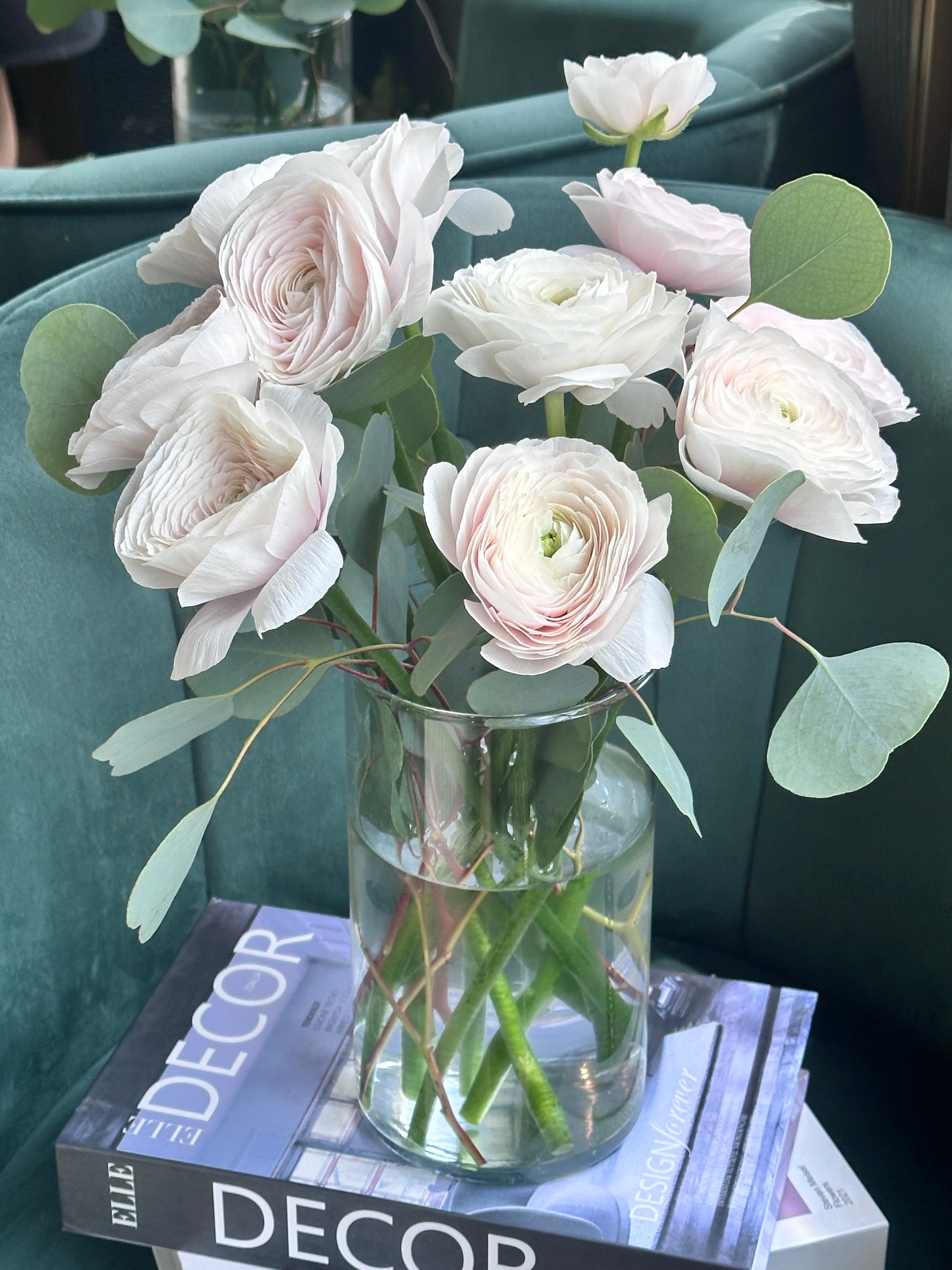 Ranunculus in a vase