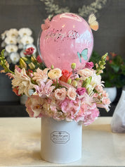 Balloon with Flowers