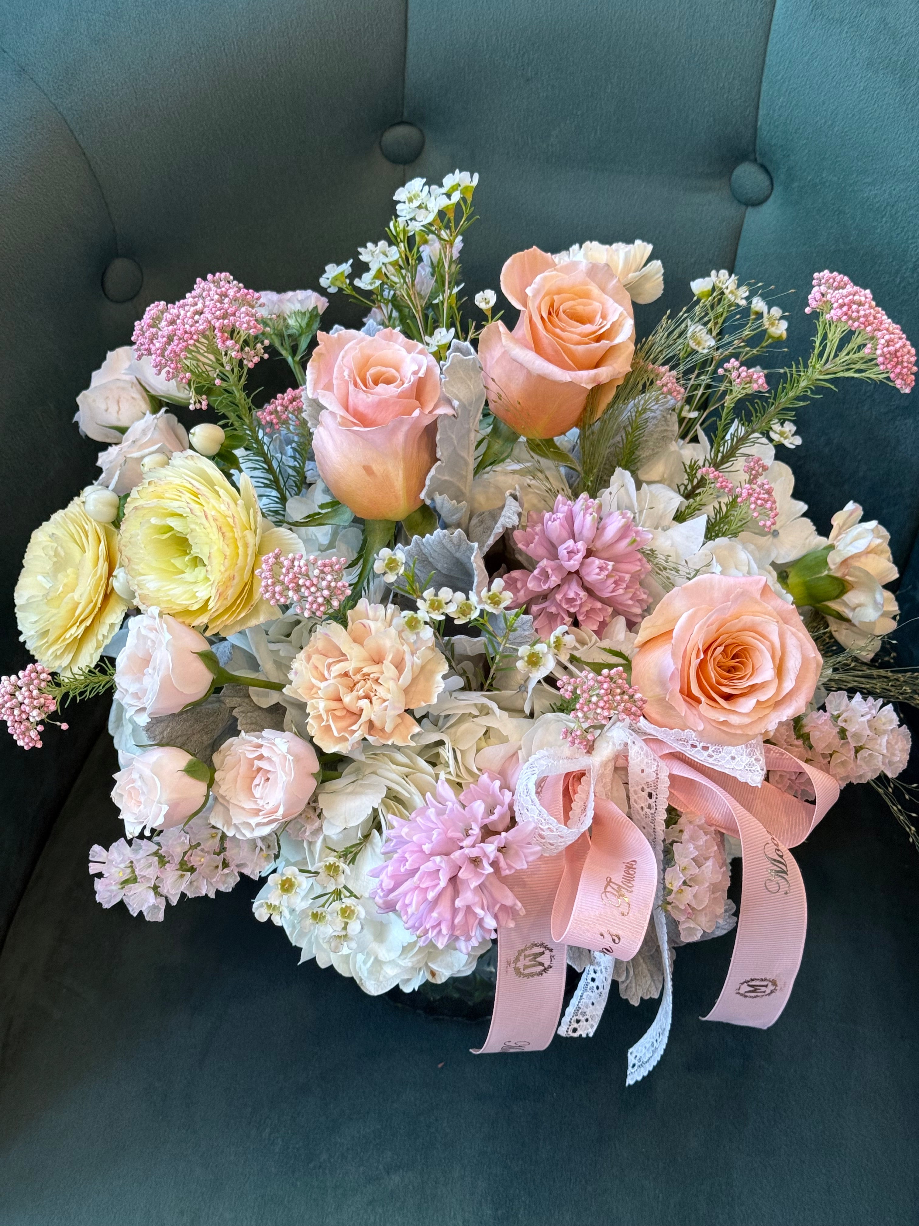 Soft Peach Arrangement