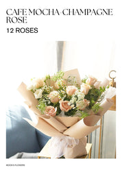 Cafe Mocha-champagne rose