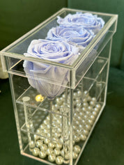 Preserved Rose in a Acrylic Box-3