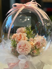 Artificial Flower Balloon Arrangement