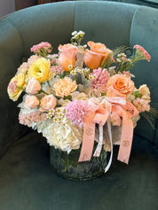 Soft Peach Arrangement