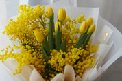 Bouquet Of Mimosa & Tulip