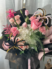 Pink Horizon | Firework Graduation Bouquet