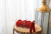 Valentine's Day - Scarlet Bloom Acrylic Basket