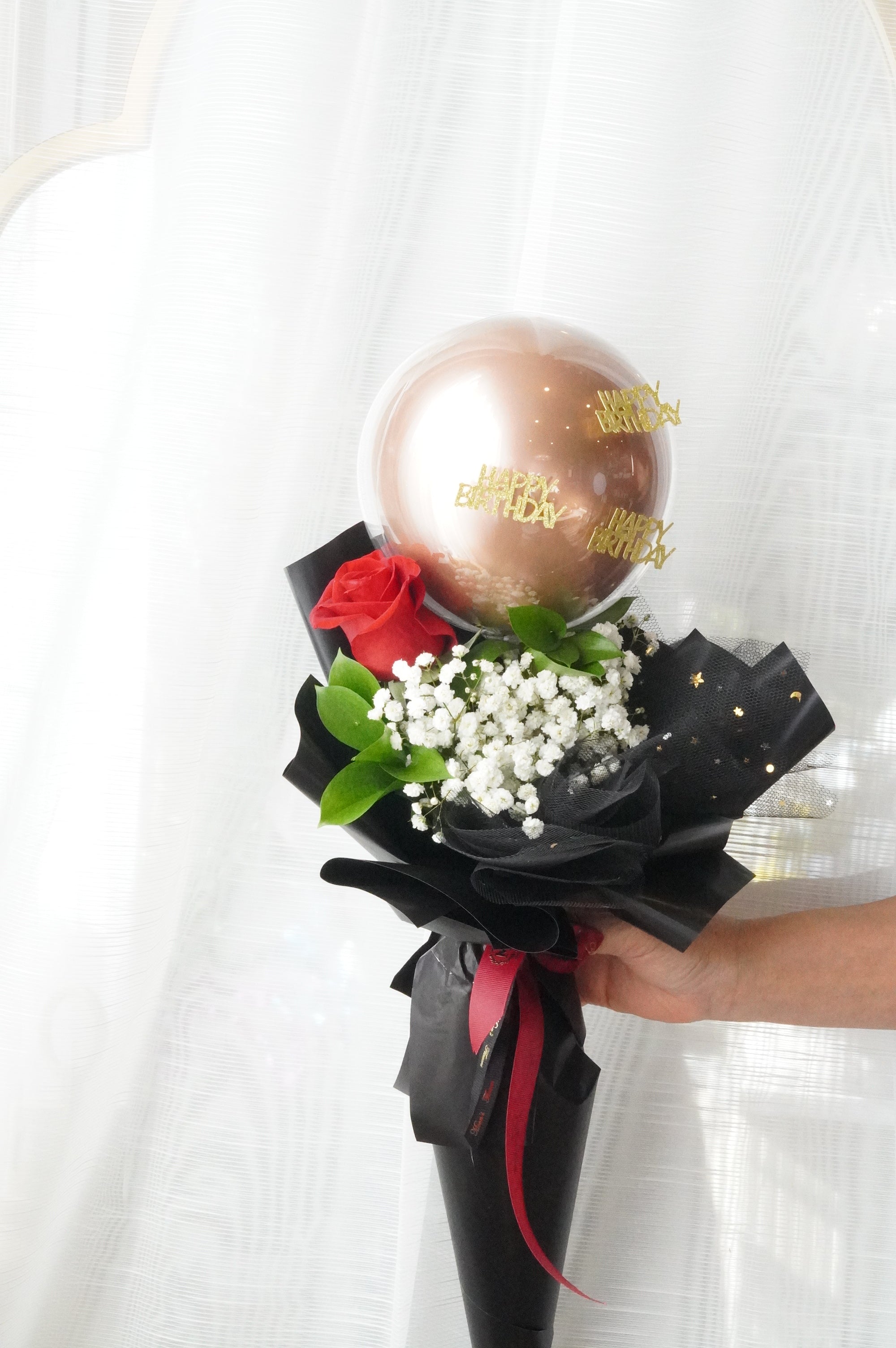 Bubble Rose Bouquet