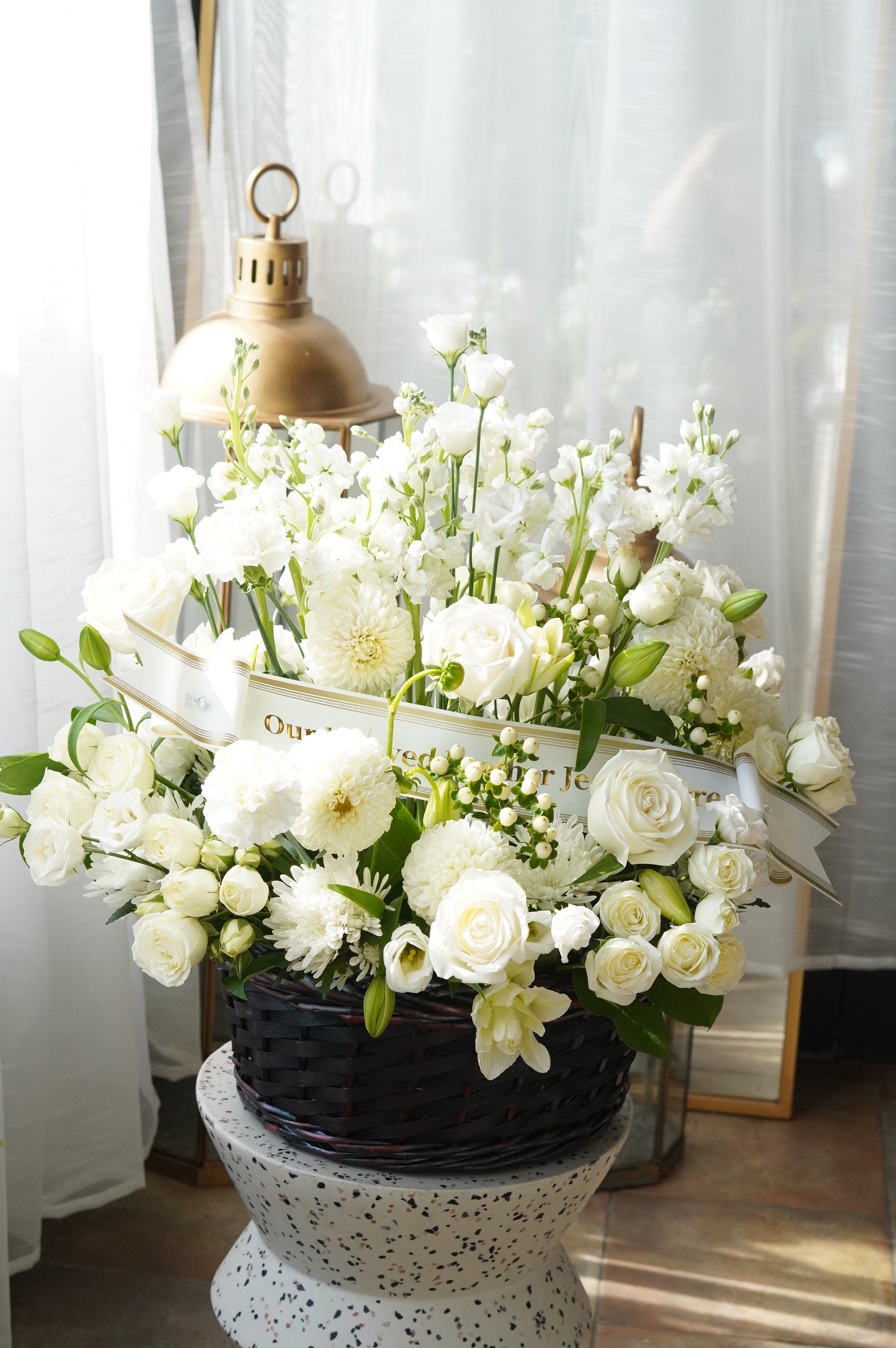 Sympathy & Condolences Large Flower Pot