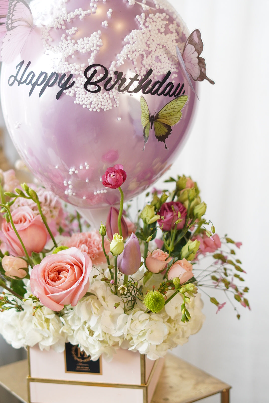 Balloon with Flowers