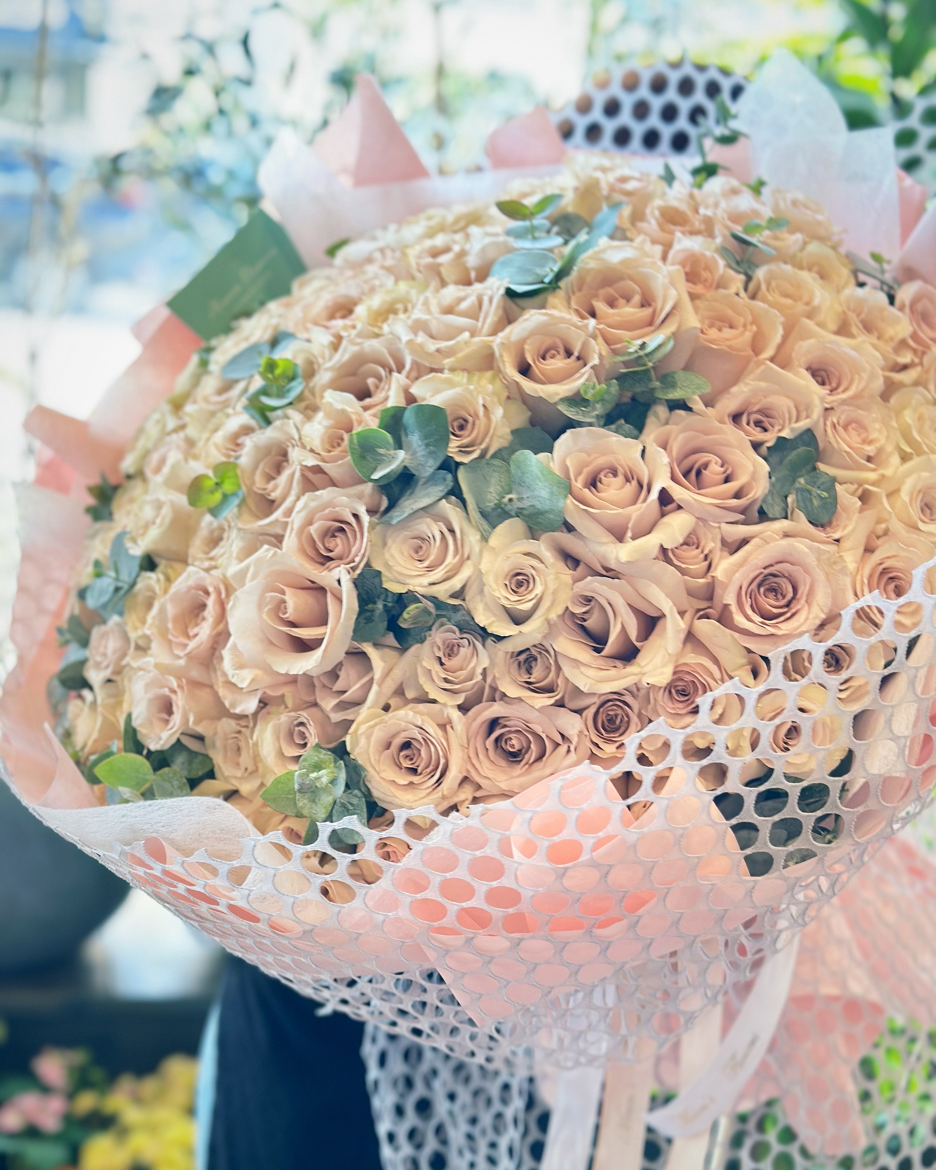 Mother's Day - Red Roses Bouquet-100 | Flower Delivery Toronto