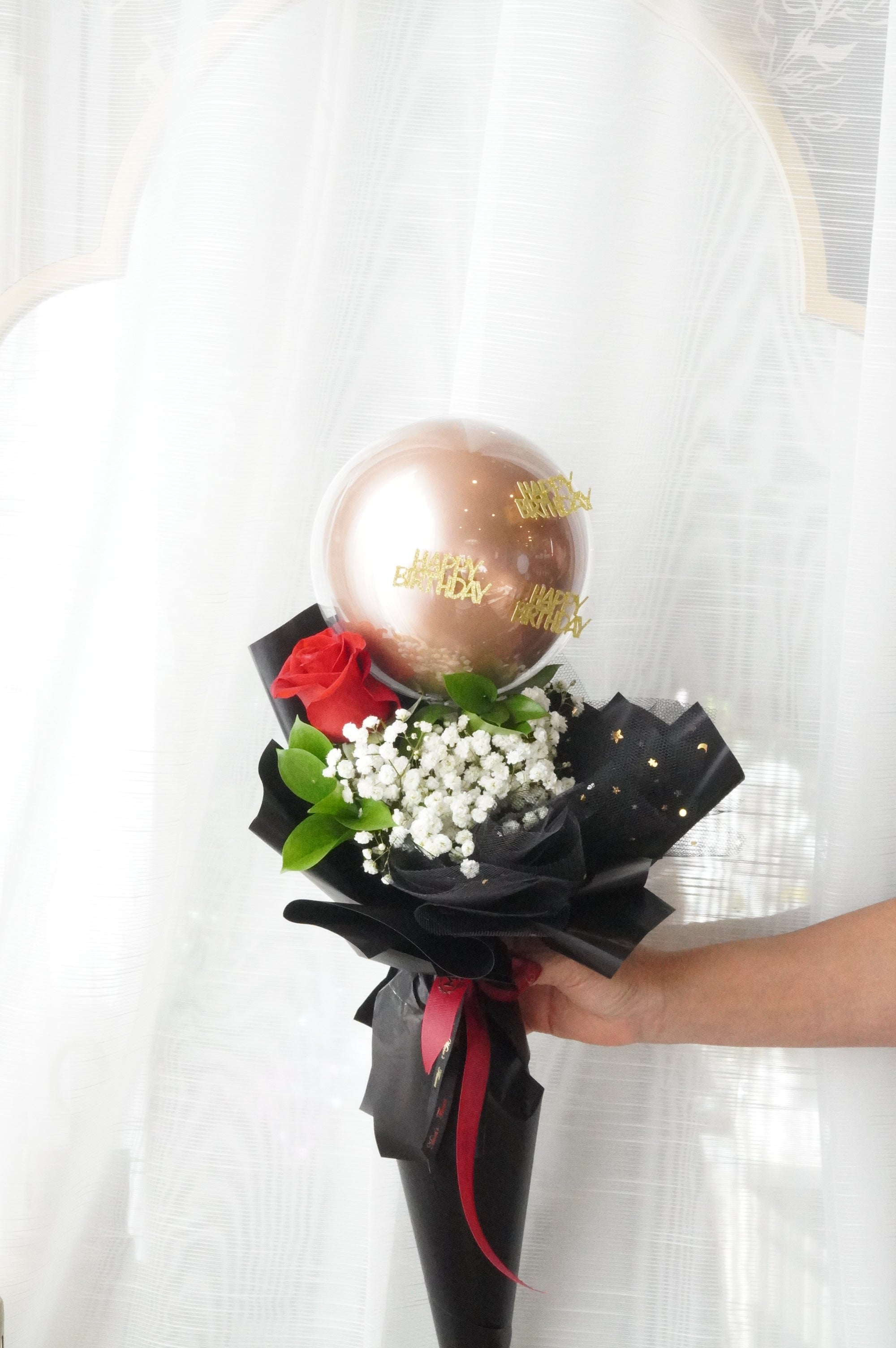 Bubble Rose Bouquet