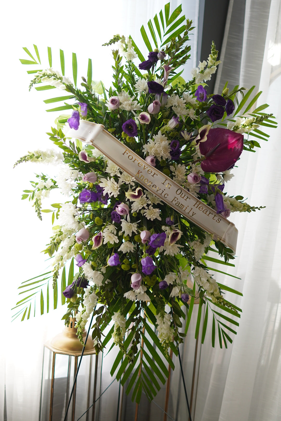 Funeral Flowers Standing Spray