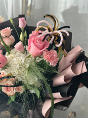 Pink Horizon | Firework Graduation Bouquet
