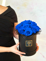 15 Blue Roses Box