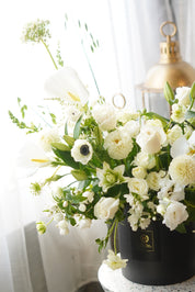 Sympathy Flowers Basket