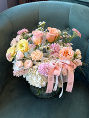 Soft Peach Arrangement