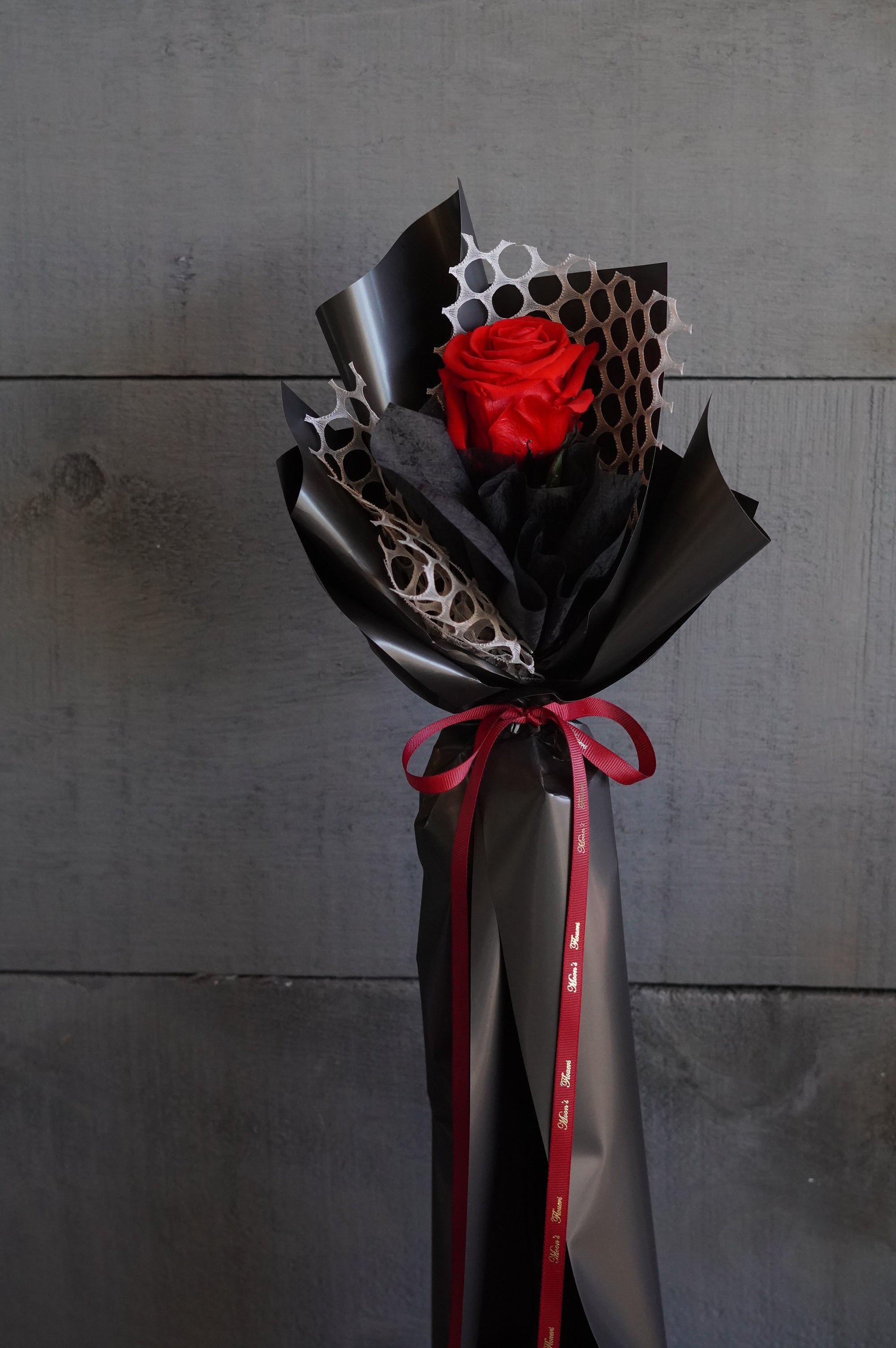 Single Long Stem Rose Preserved