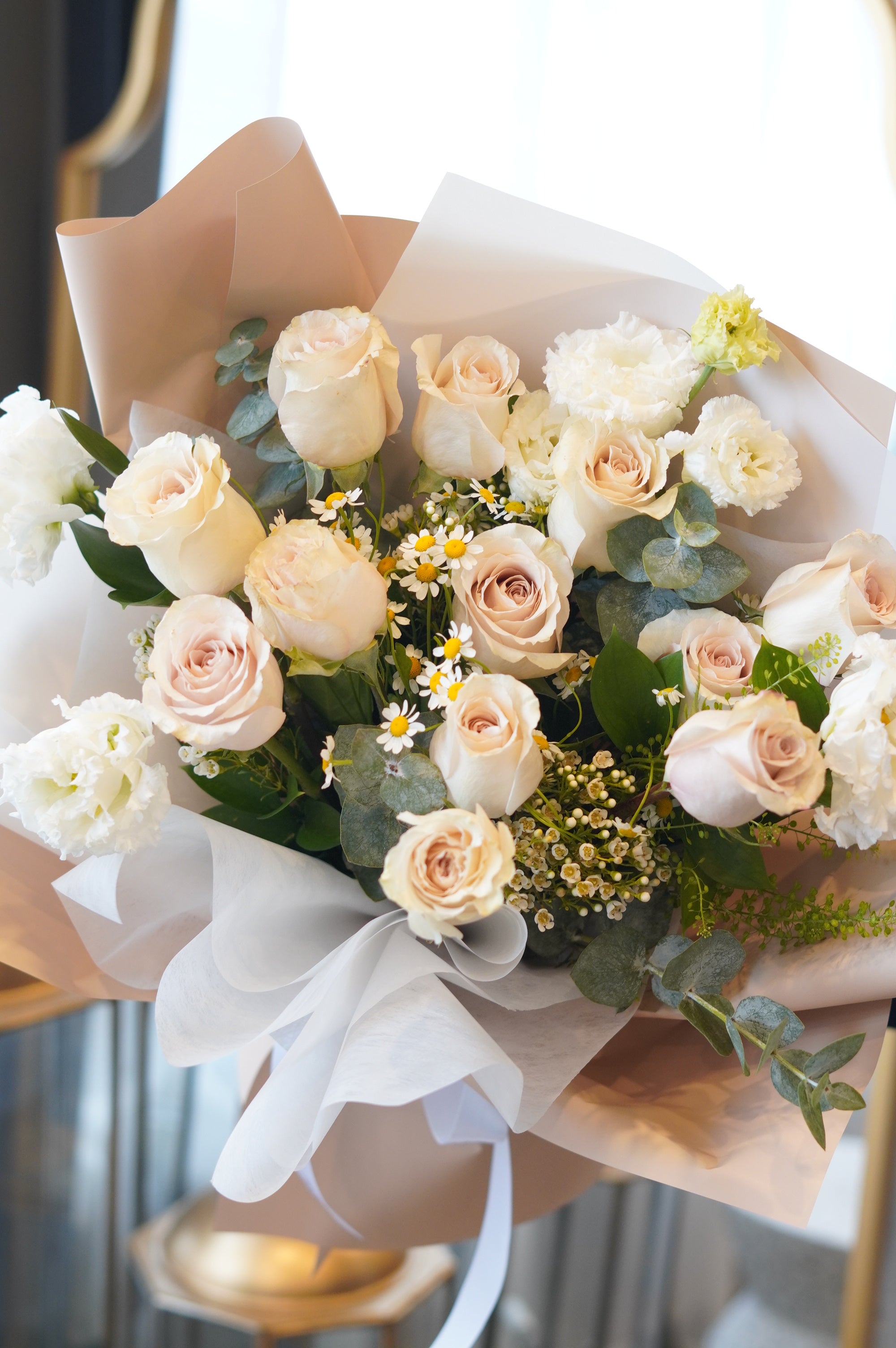 Cafe Mocha-champagne rose