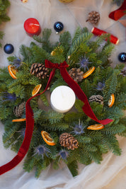 Christmas Mini Wreath 12"