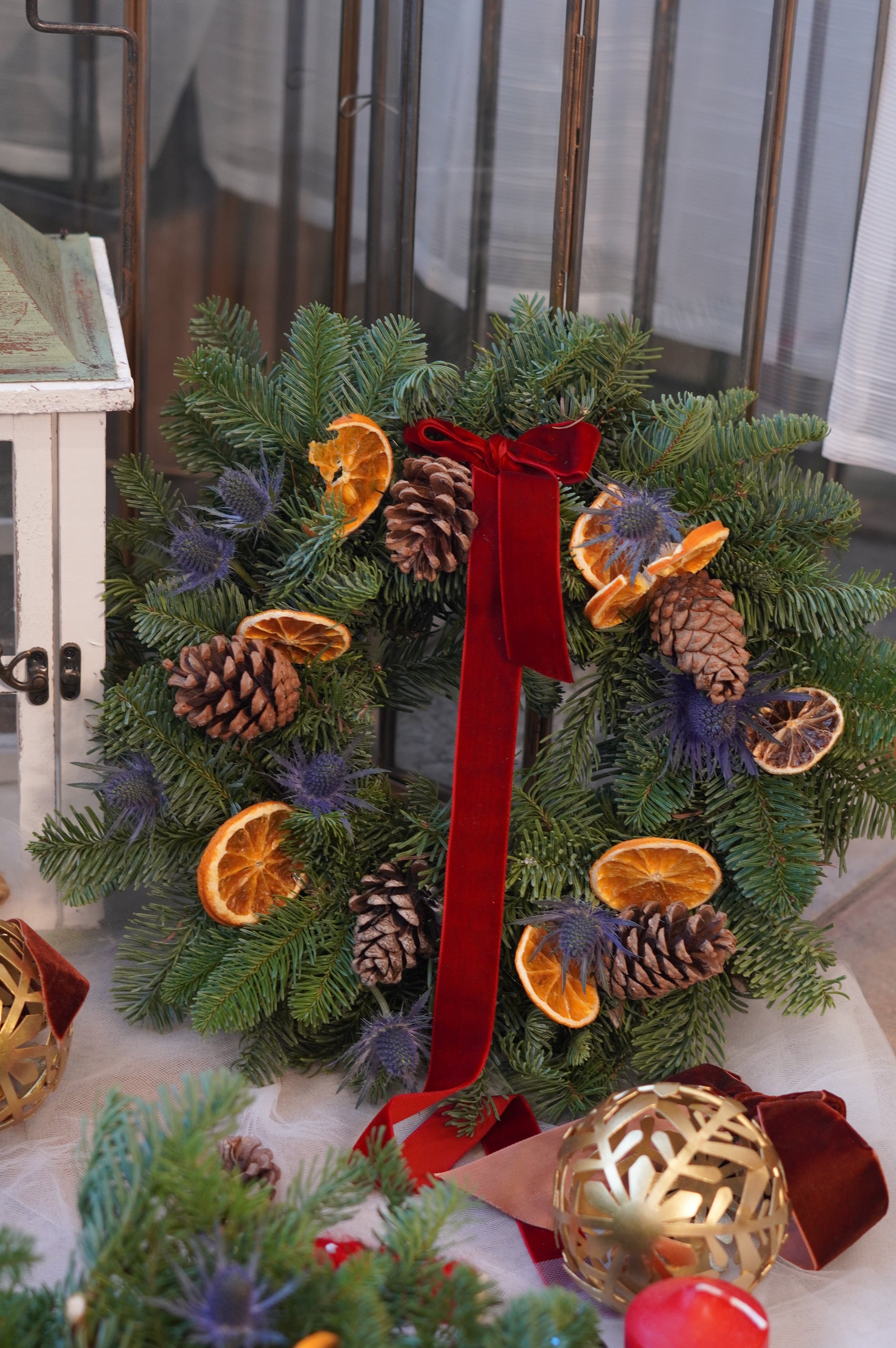 Christmas Mini Wreath 12"