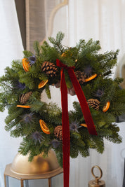 Christmas Mini Wreath 12"