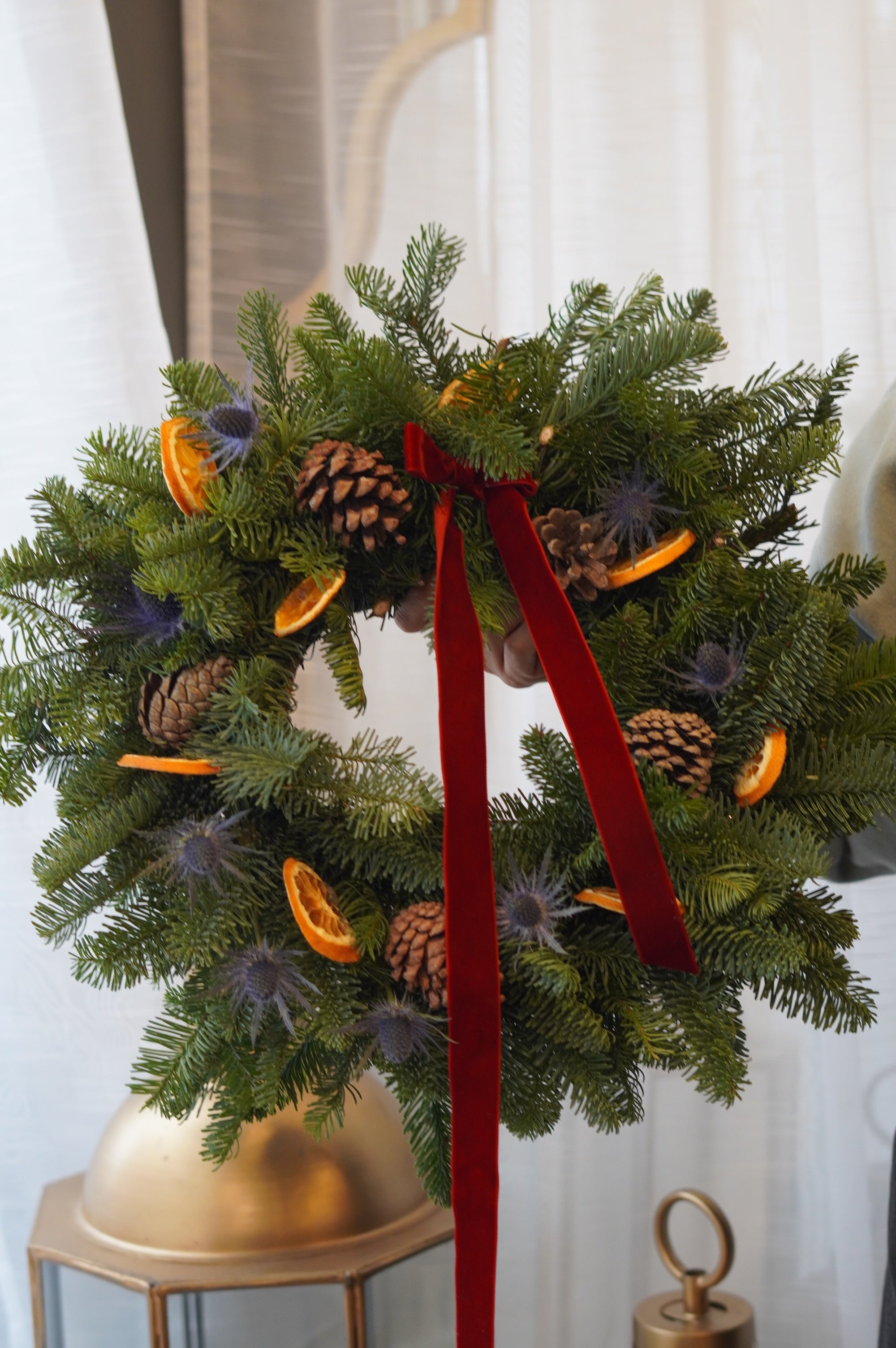 Christmas Mini Wreath 12"