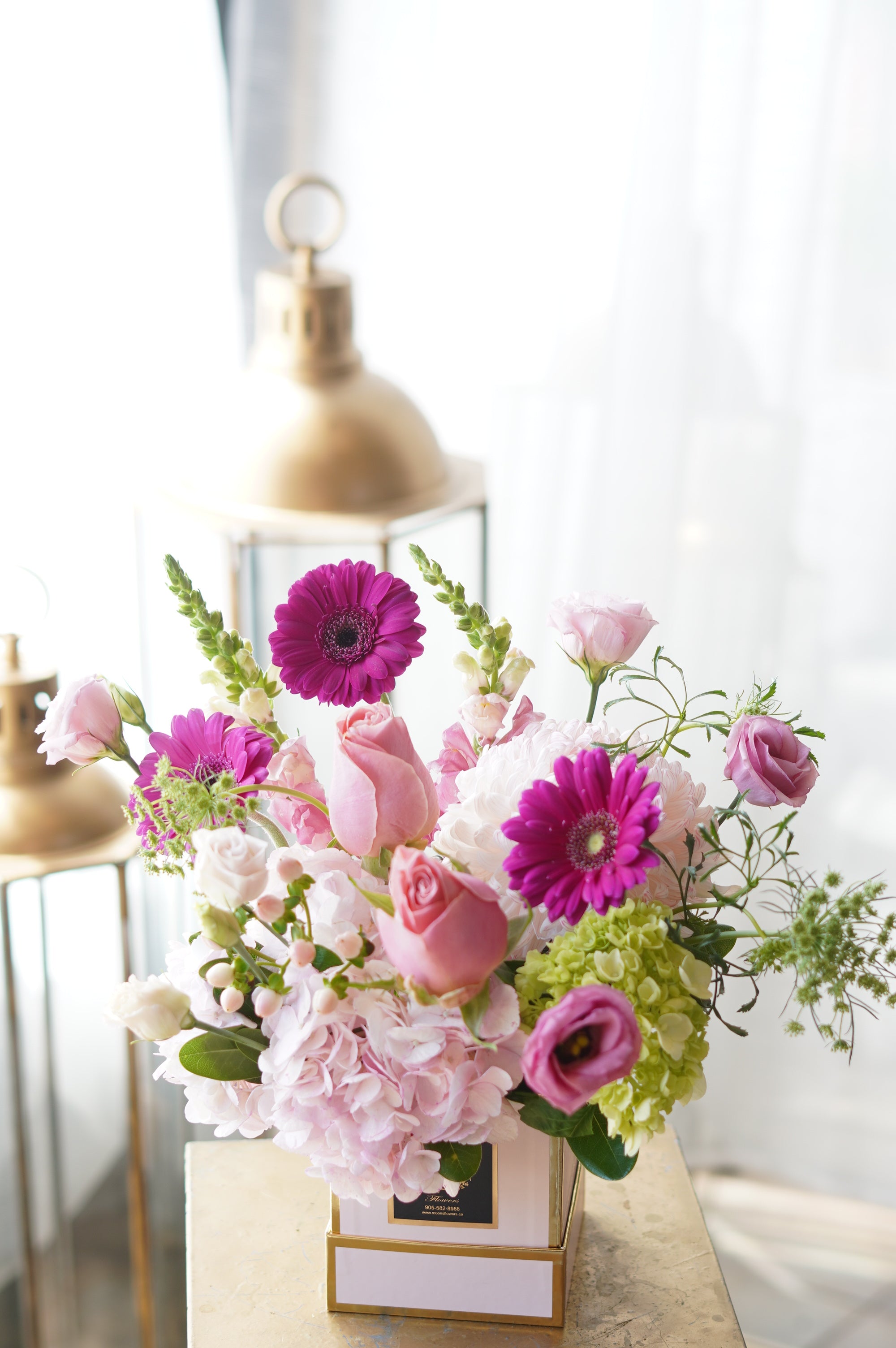 Pink Box Flowers