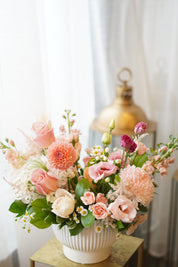 Pink Flowers Arrangement