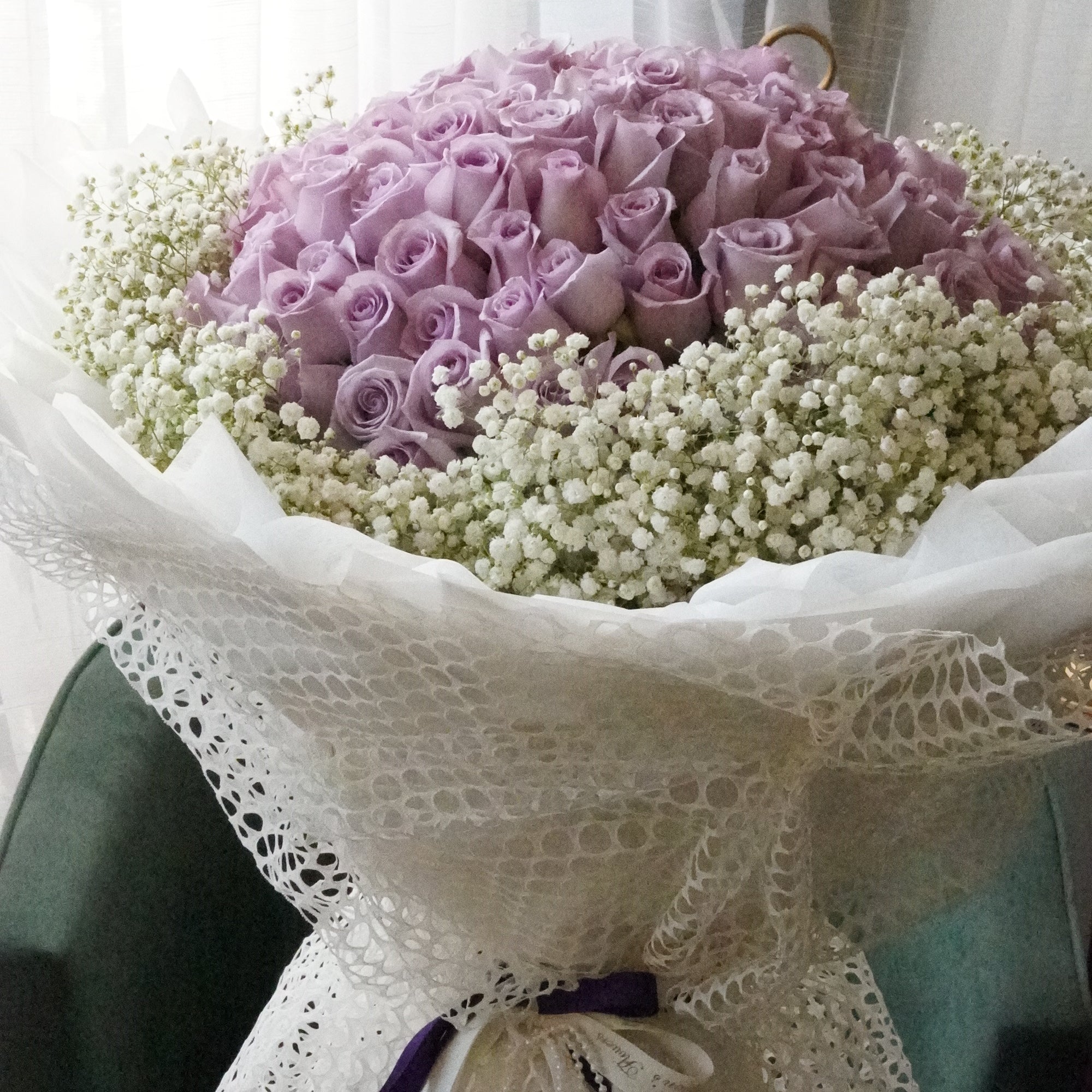 Valentine's Day - 100 Roses Bouquet