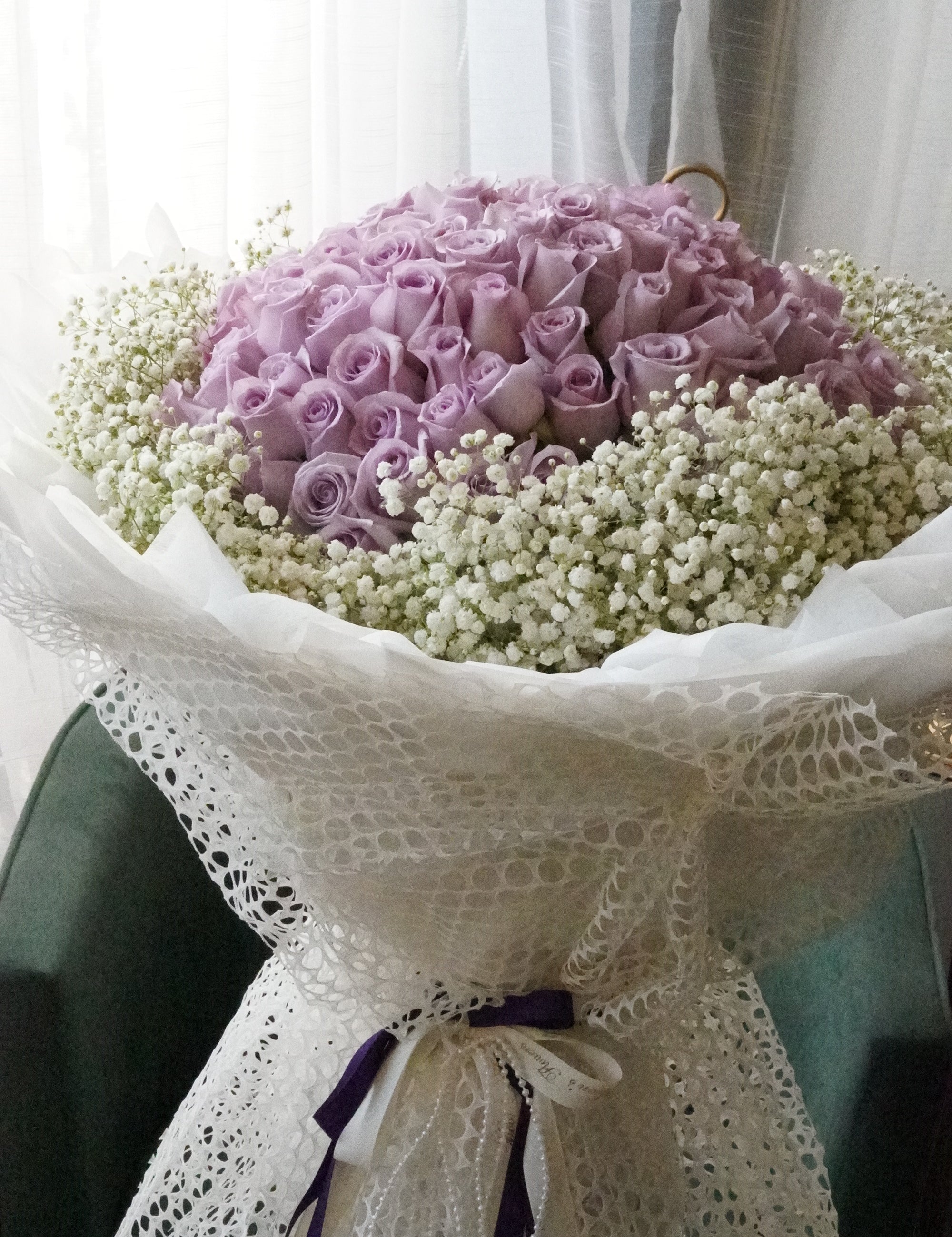 Valentine's Day - 100 Roses Bouquet