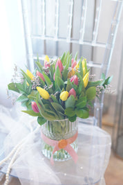 Tulips in Basket