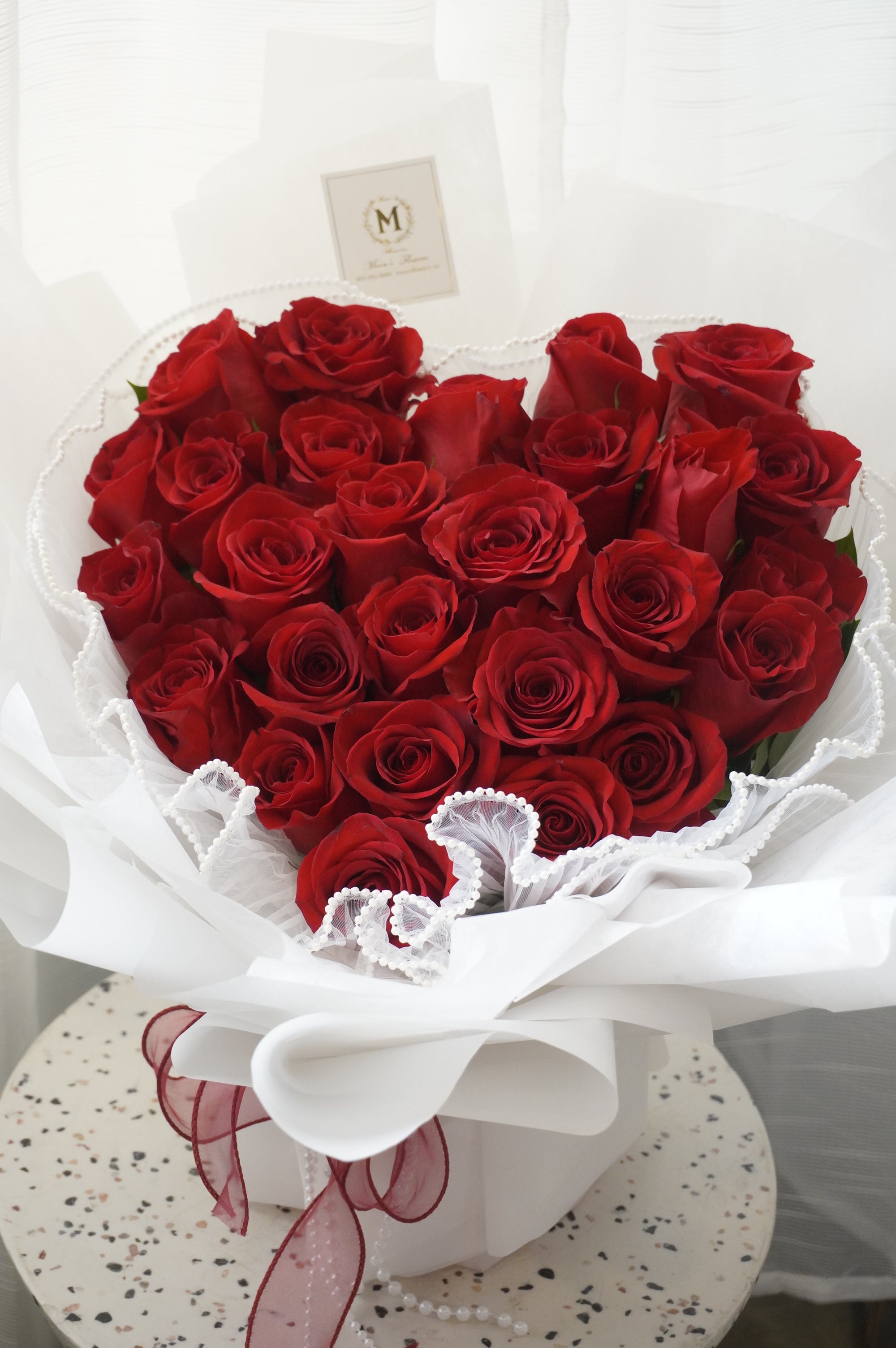 Valentine's Day- Heart Rose Box